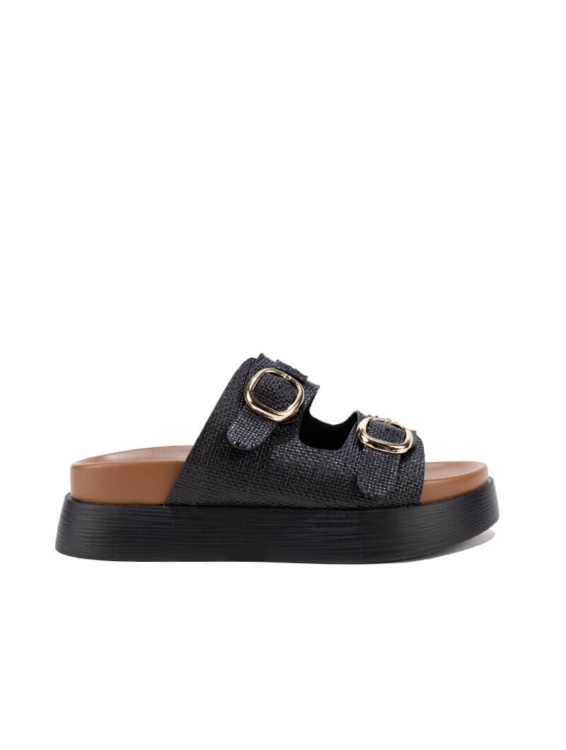 Mules à double brides